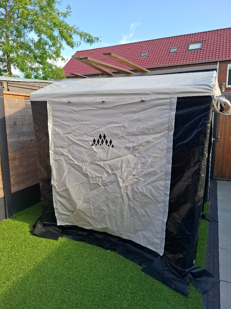 Schuurtent Obelink, Caravans en Kamperen, Tenten, Ophalen, Zo goed als nieuw