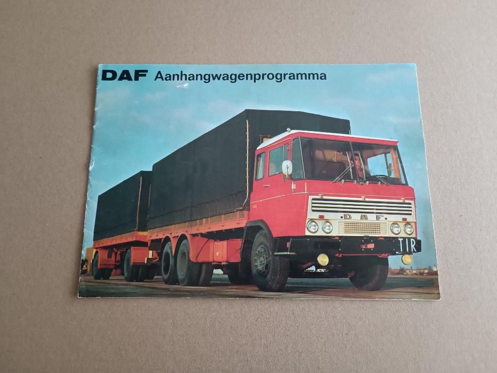 Folder: DAF 2600/ Aanhangwagen/ Vrachtwagen (1973), Boeken, Verzenden, Gelezen, Overige merken