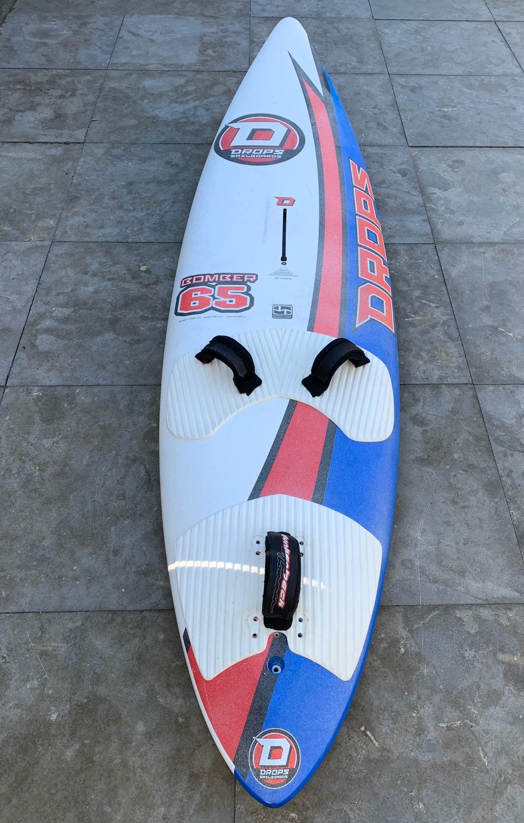 Drops Bomber 95 liters Windsurf board plank, Ophalen, Zo goed als nieuw, Plank