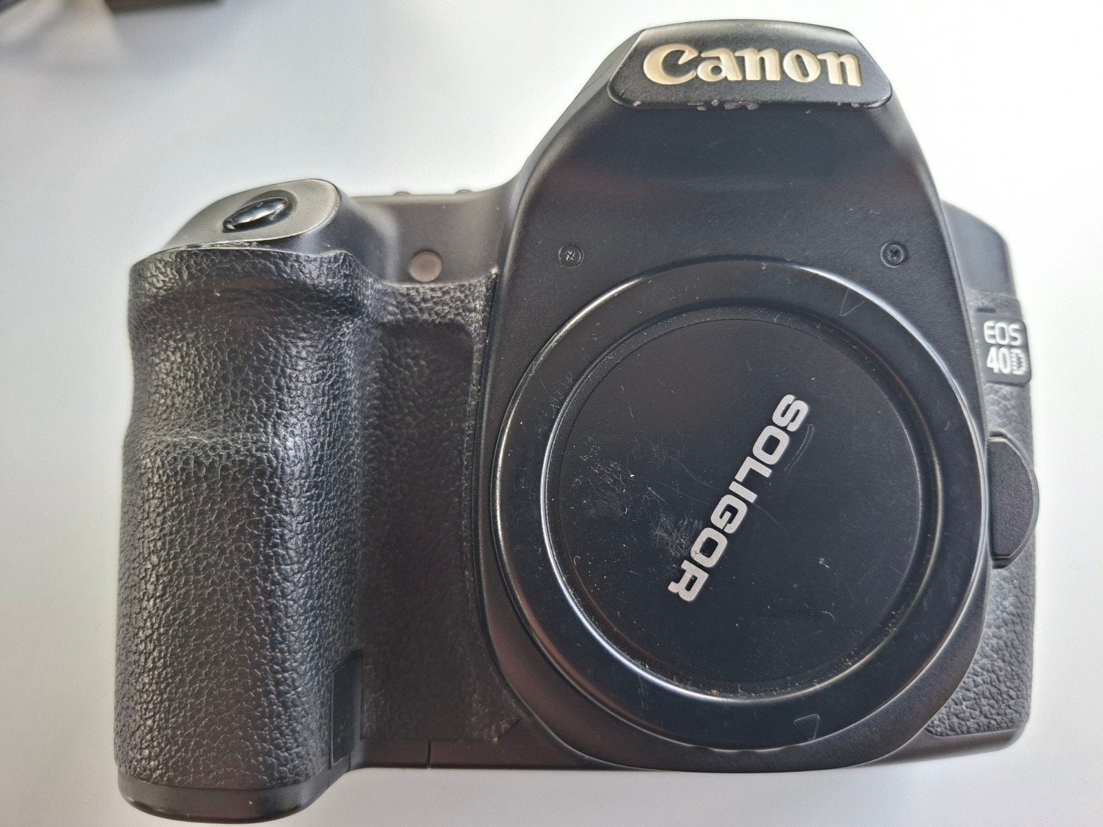 Canon 40D spiegelreflexcamera - Flashkaart defect, Ophalen of Verzenden, Niet werkend, Spiegelreflex, Canon