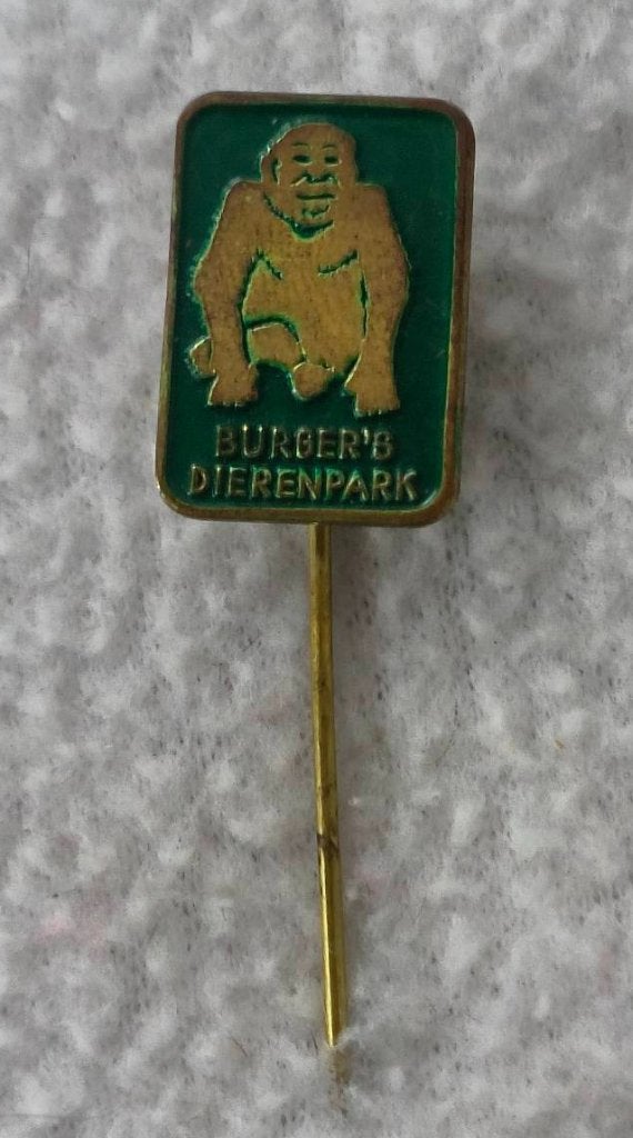  Speldje Burger's Dierenpark, Ophalen of Verzenden, Zo goed als nieuw, Dier of Natuur, Speldje of Pin