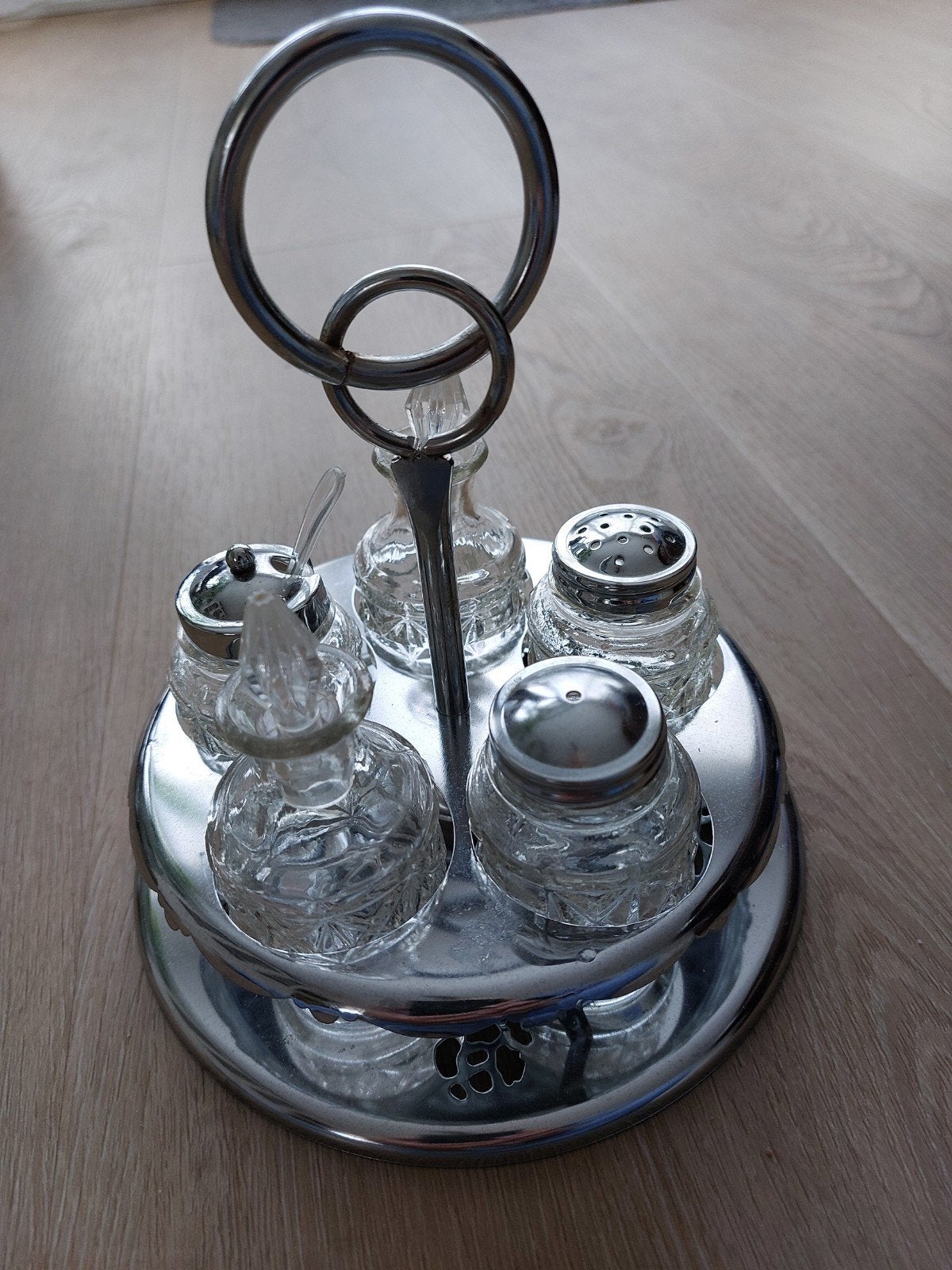 Vintage tafelset, cruet set, Ophalen of Verzenden