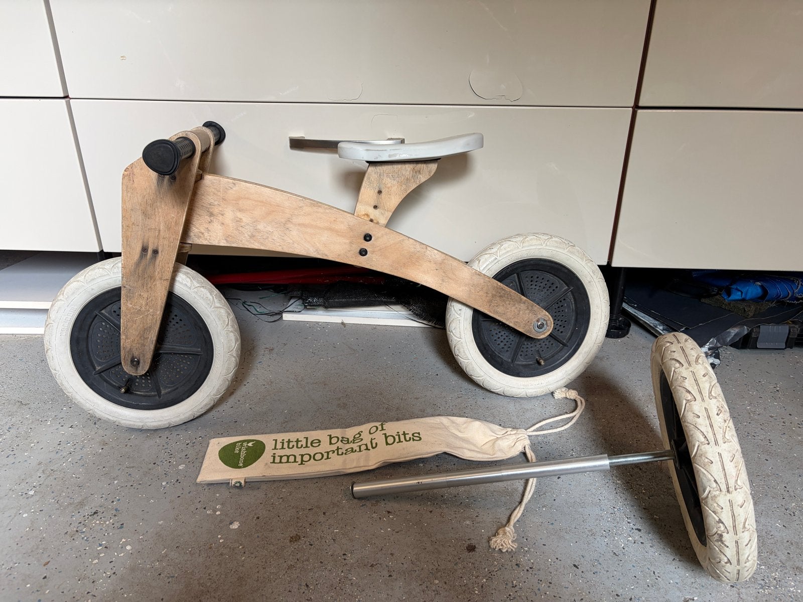 Wishbone Bike, Houten loopfiets, Ophalen, Gebruikt, Loopfiets