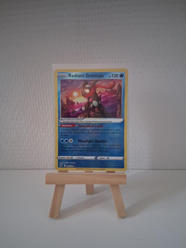 pokemon radiant greninja, Ophalen of Verzenden, Zo goed als nieuw