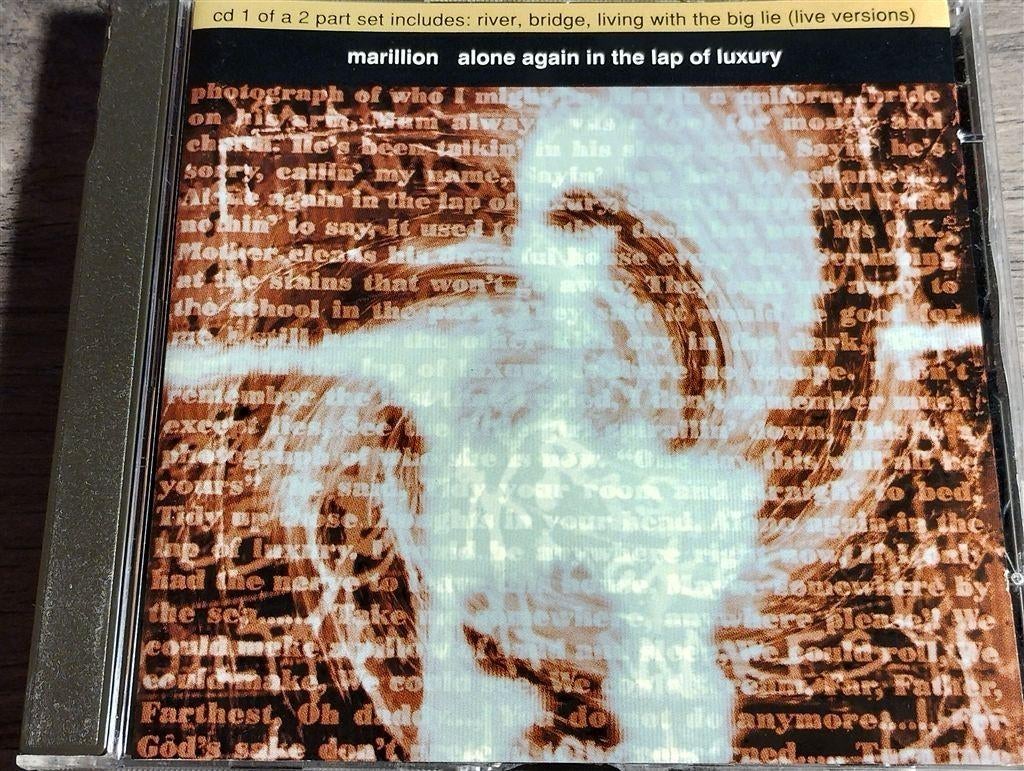 Marillion - Alone Again In The Lap Of Luxury [CD Single], Ophalen of Verzenden, Zo goed als nieuw, Pop