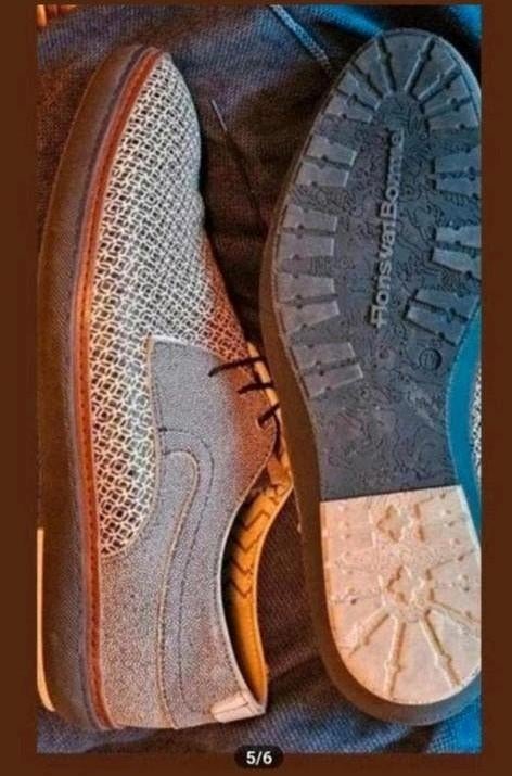 Floris van Bommel sneakers in maat 41 1/3 (7.5). Nieuwstaat, Ophalen of Verzenden, Zo goed als nieuw, Blauw, Floris van Bommel