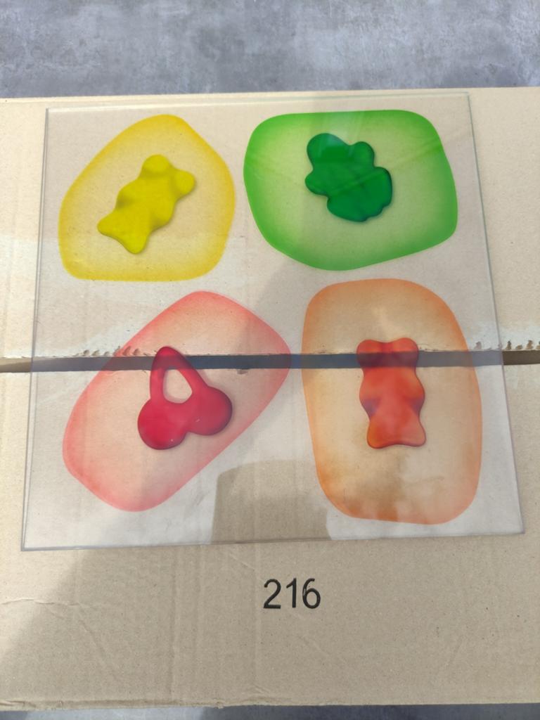 Collectors item - Haribo proefdruk shop, Ophalen of Verzenden, Gebruikt