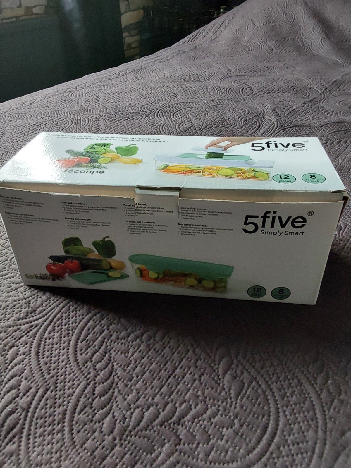 5five Multi-découpe snijset - groentesnijder, Groen, Kunststof, Ophalen of Verzenden, Zo goed als nieuw