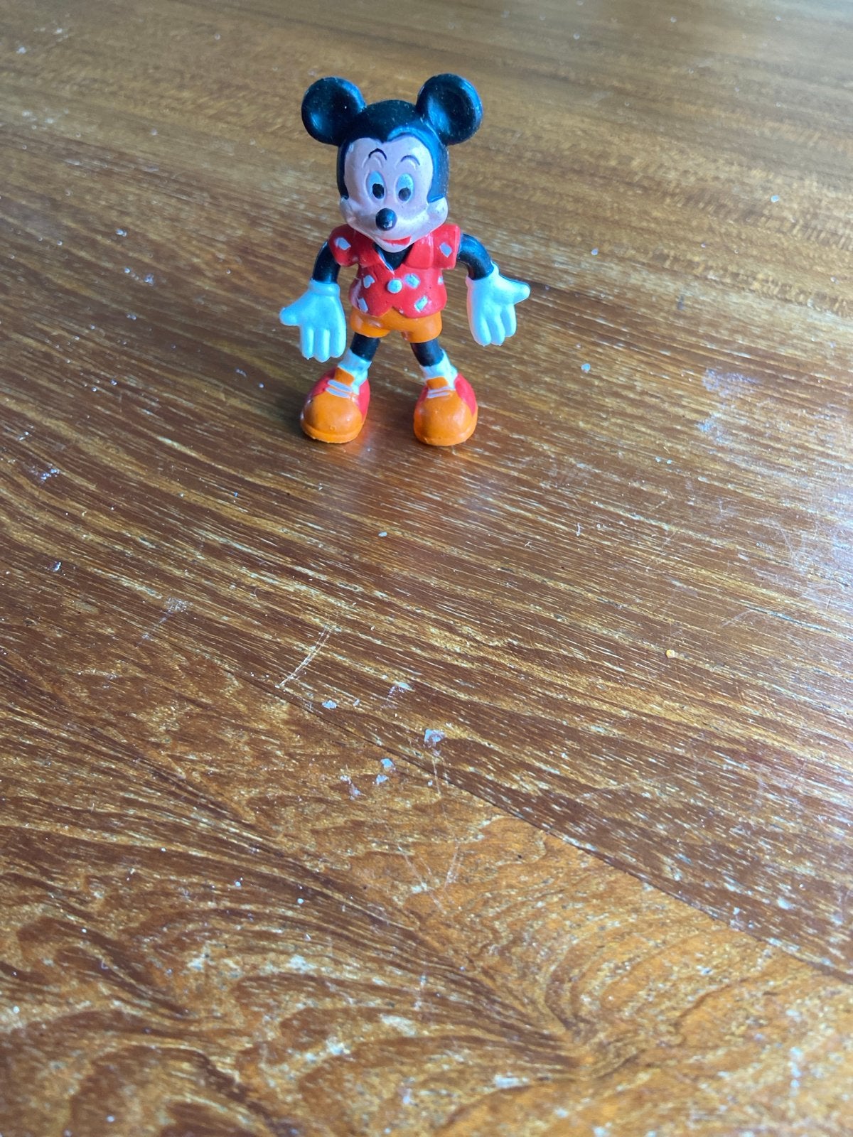 Mickey Mouse Figuur - Vintage Disney Collectible, Ophalen of Verzenden, Gebruikt