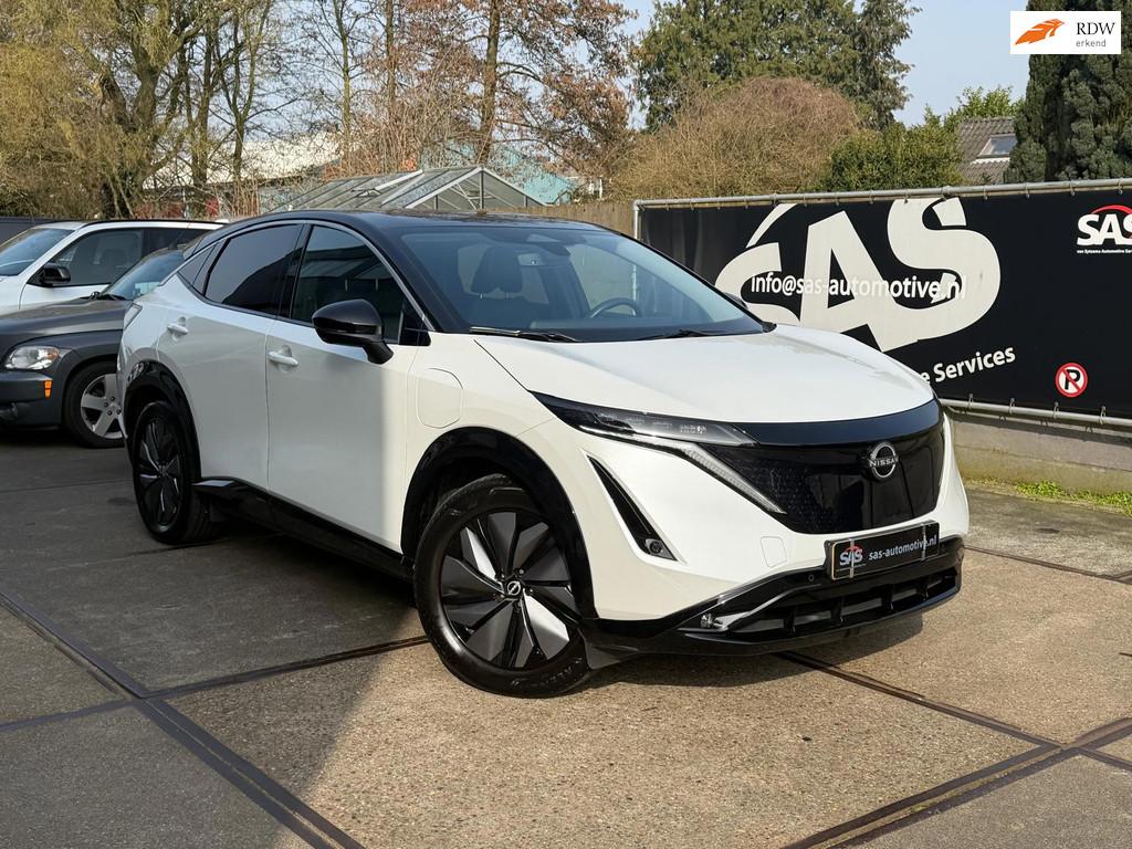 Nissan Ariya Evolve 66 kWh, Auto's, Nissan, Gebruikt, 750 kg, SUV of Terreinwagen, Adaptive Cruise Control