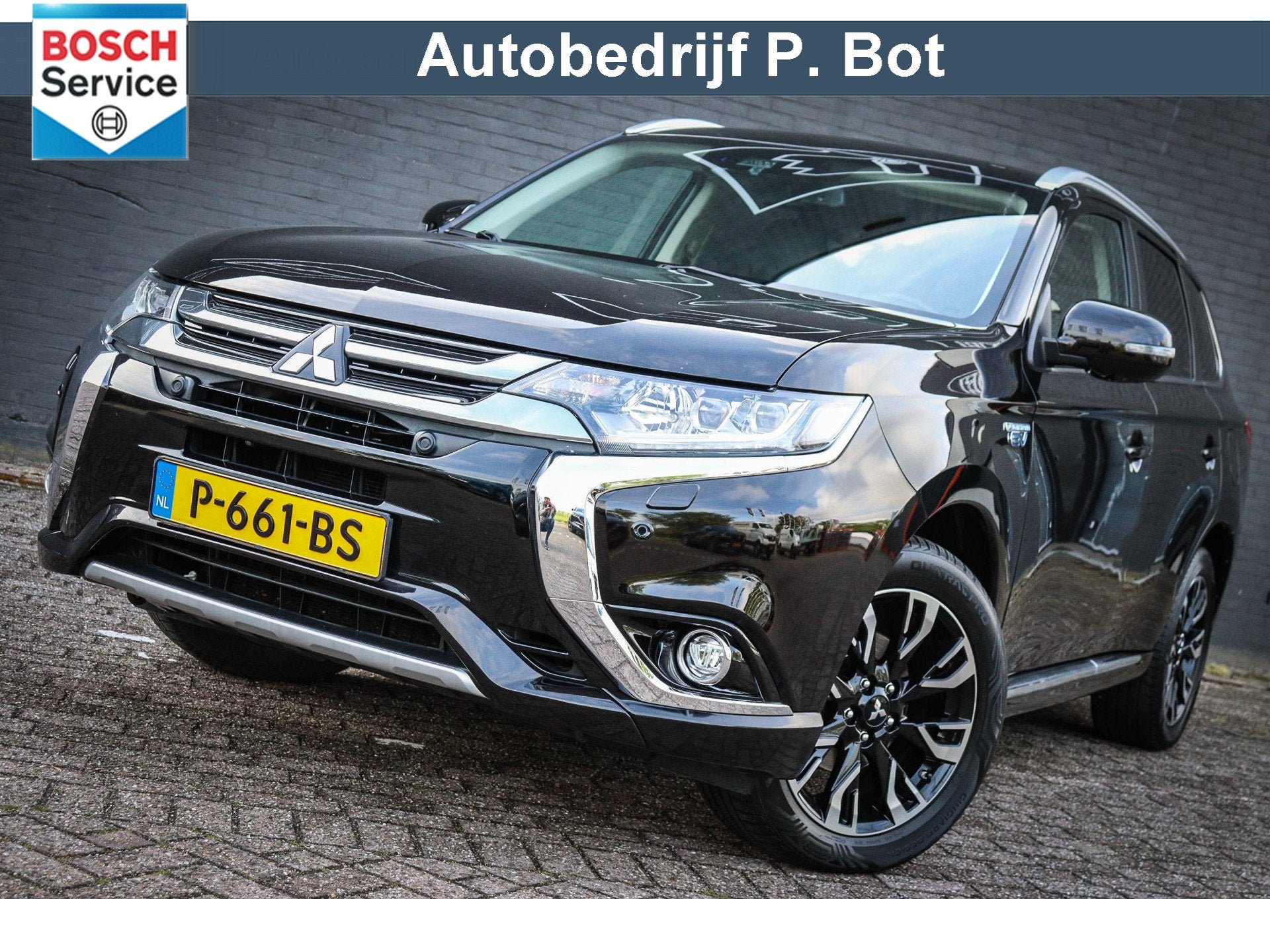 Mitsubishi Outlander 2.0 PHEV Prestige+ Trekhaak/Camera/Lede, Automaat, 1998 cc, 135 pk, 4 cilinders