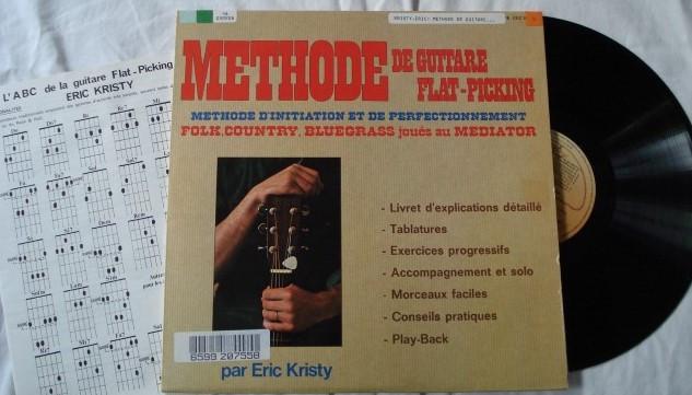 Eric Kristy - Methode de guitare flat-picking, Ophalen of Verzenden, Gebruikt, 12 inch