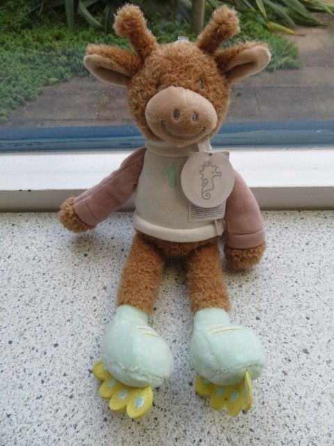 Giraffe giraf Guido merk Happy Horse meet ca 24 cm, Giraf, Nieuw, Ophalen of Verzenden, Happy Horse