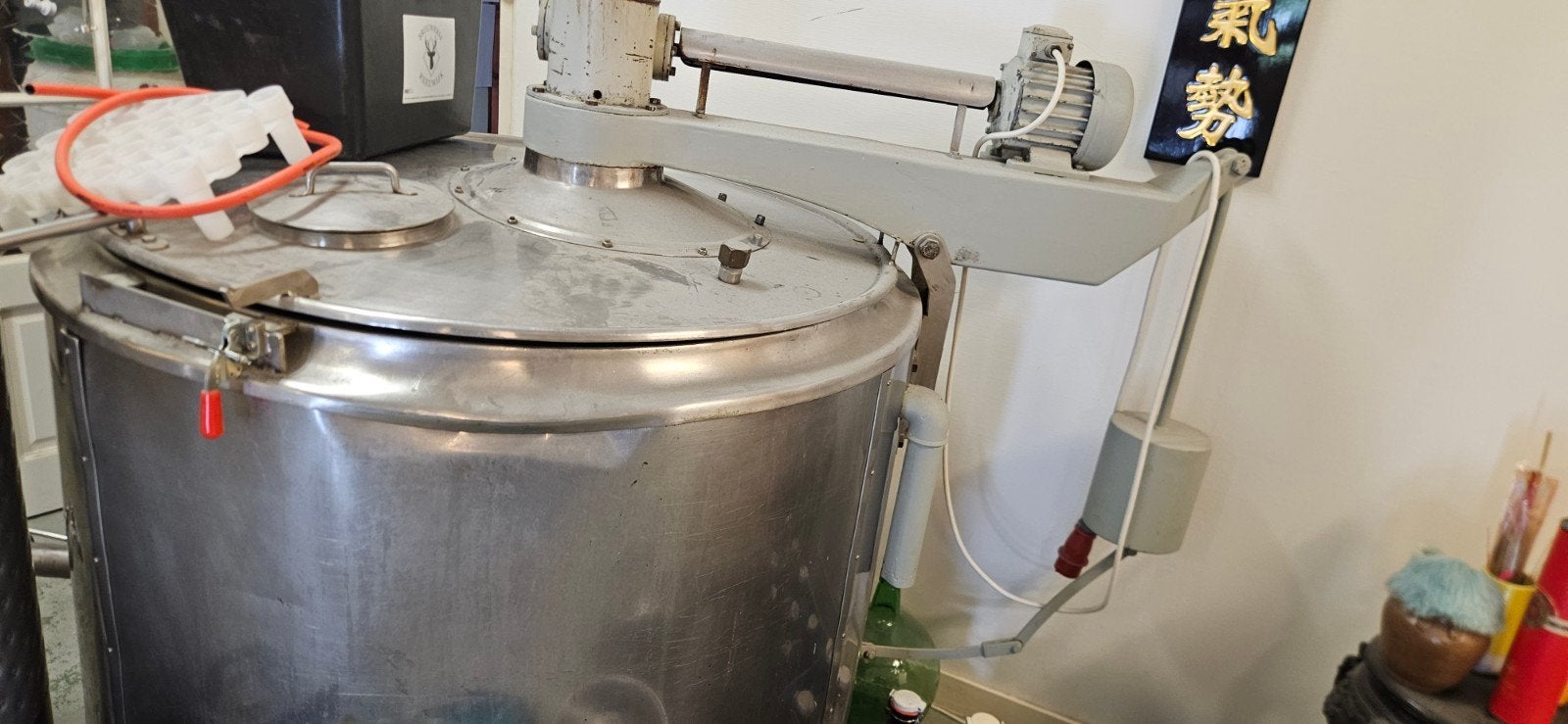 Professionele 900 liter RVS Brouwpan voor Brouwerij, Ophalen of Verzenden, Gebruikt, Overige typen