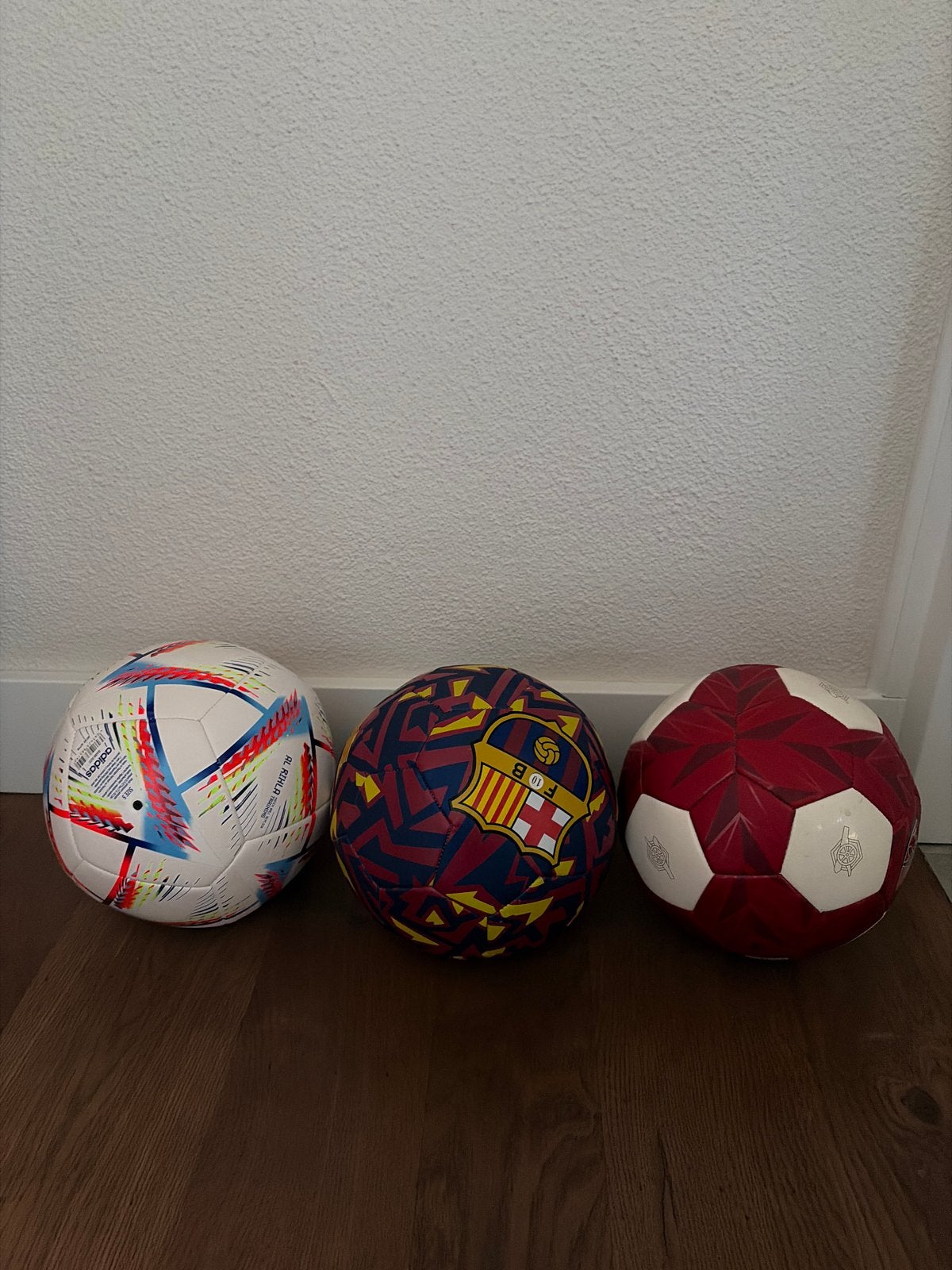 Voetballen - WK 2022, FC Barcelona, Arsenal, Sport en Fitness, Voetbal, Maat XL, Ophalen, Zo goed als nieuw, Bal