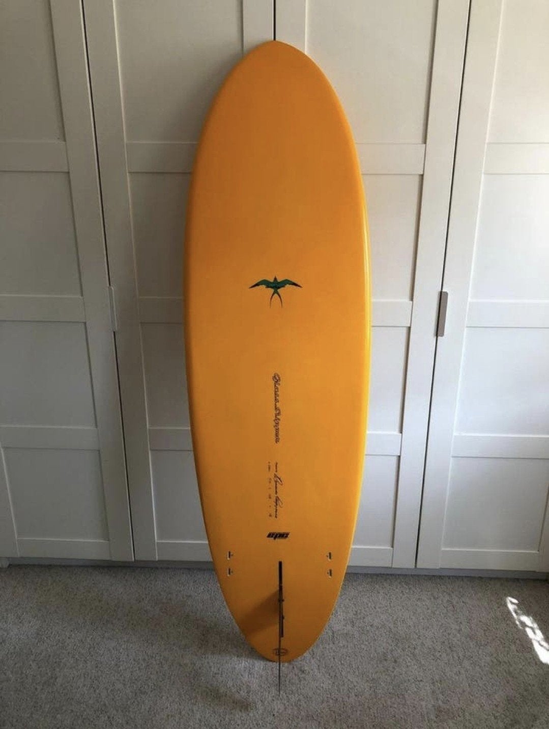 Glass Slipper Funboard 5'10" incl vin, Watersport en Boten, Golfsurfen, Ophalen, Zo goed als nieuw, Funboard, Met vinnen