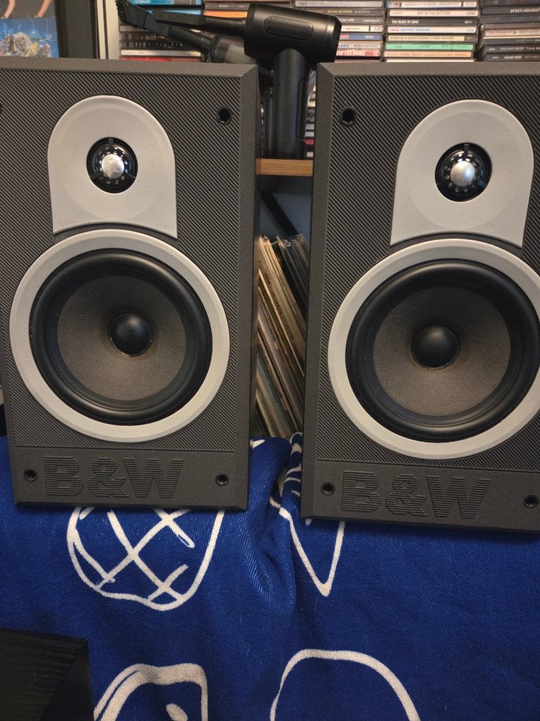 B&W DM550 Bookshelf speakers, Ophalen, Zo goed als nieuw, 60 tot 120 watt, Bowers & Wilkins (B&W)