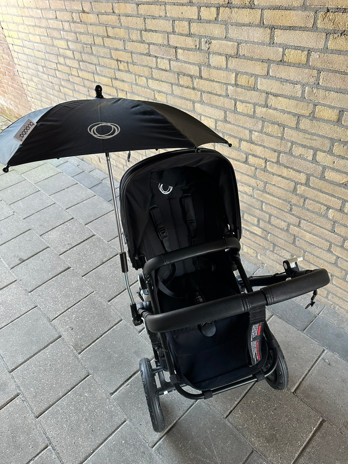 Bugaboo Cameleon 3 Plus - Kinderwagen / Stroller zwart black, Bugaboo, Ophalen, Kinderwagen, Verstelbare duwstang
