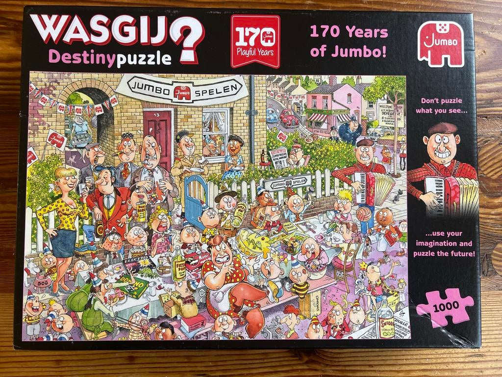 Wasgij puzzels, 1000 en 950 stukjes, Ophalen of Verzenden, 500 t/m 1500 stukjes, Gebruikt, Legpuzzel