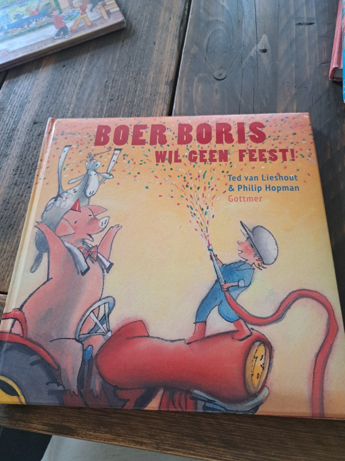 boer boris wil geen feest, Ophalen
