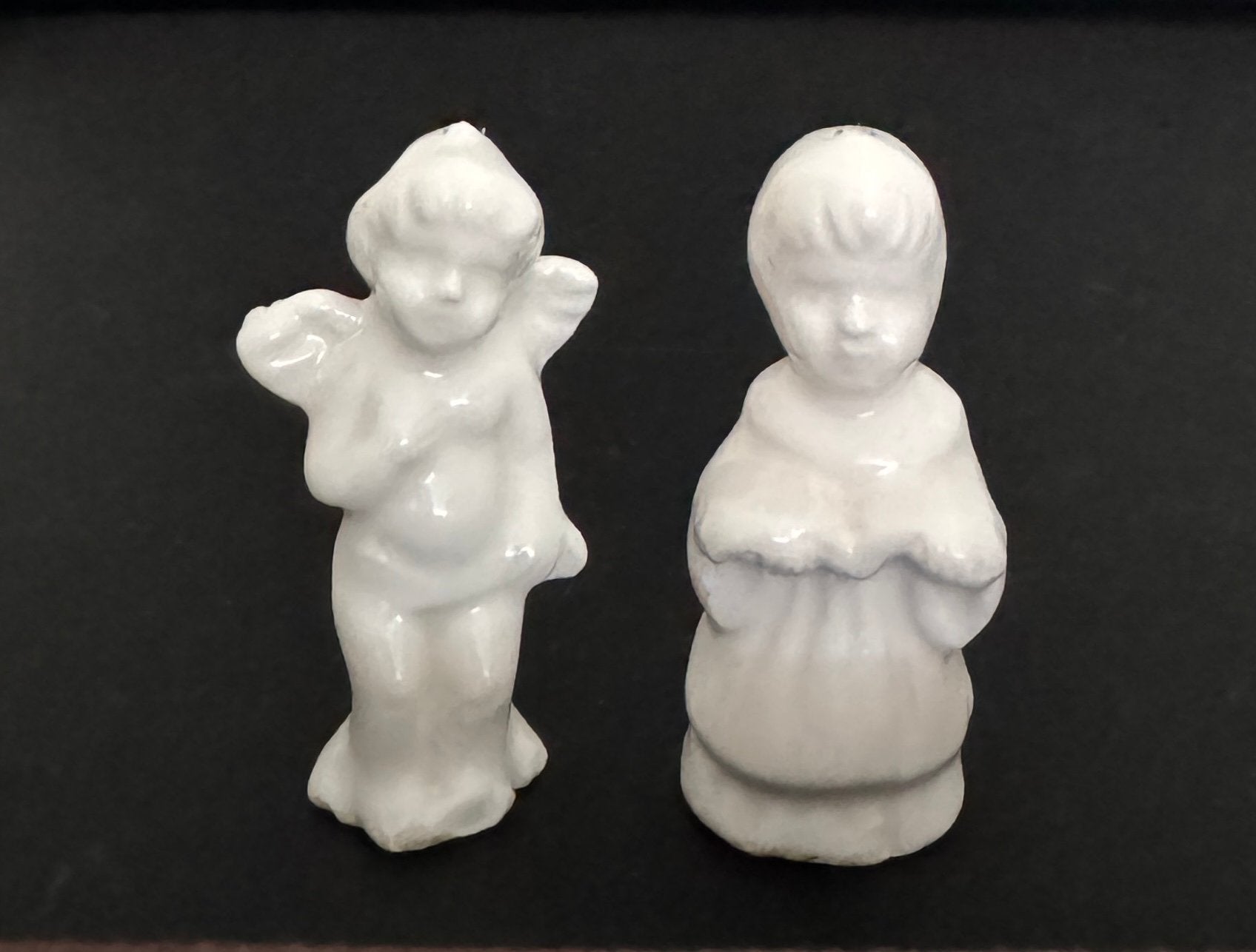 Letterbakbeeldjes kerst, hoogte 5 cm, Verzamelen, Beelden en Beeldjes, Ophalen of Verzenden