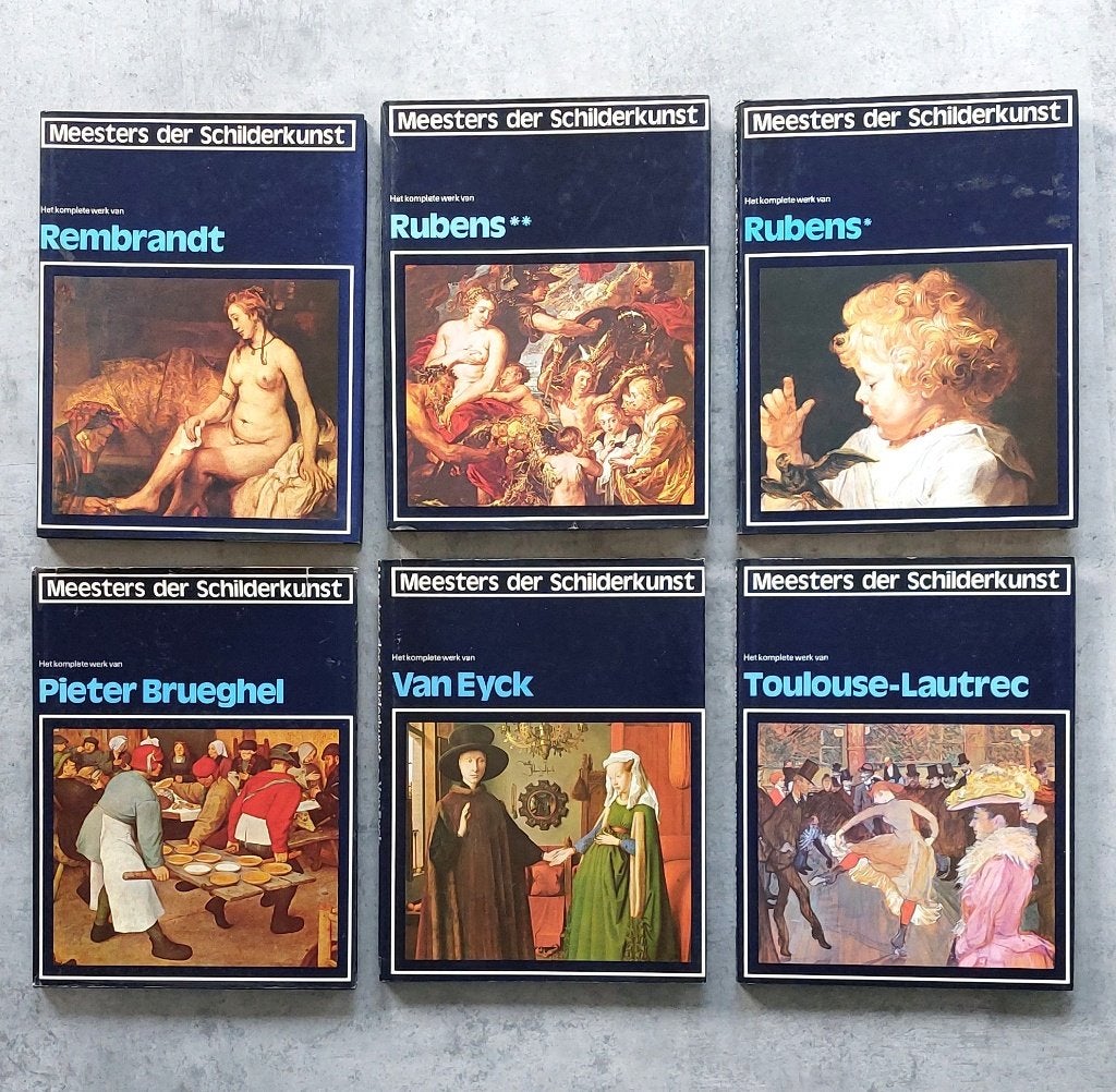 Meesters der Schilderskunst 6 delen, Ophalen of Verzenden, Zo goed als nieuw