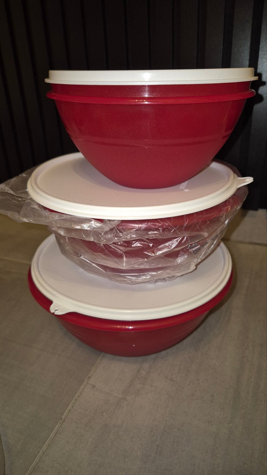 Tupperware, Ophalen of Verzenden, Zo goed als nieuw, Rood, Bak of Kom