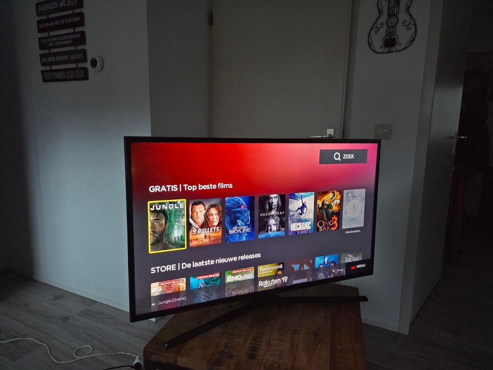 Samsung Led Smart tv 4K 40 inch, Audio, Tv en Foto, Ophalen, Gebruikt, 50 Hz, Samsung