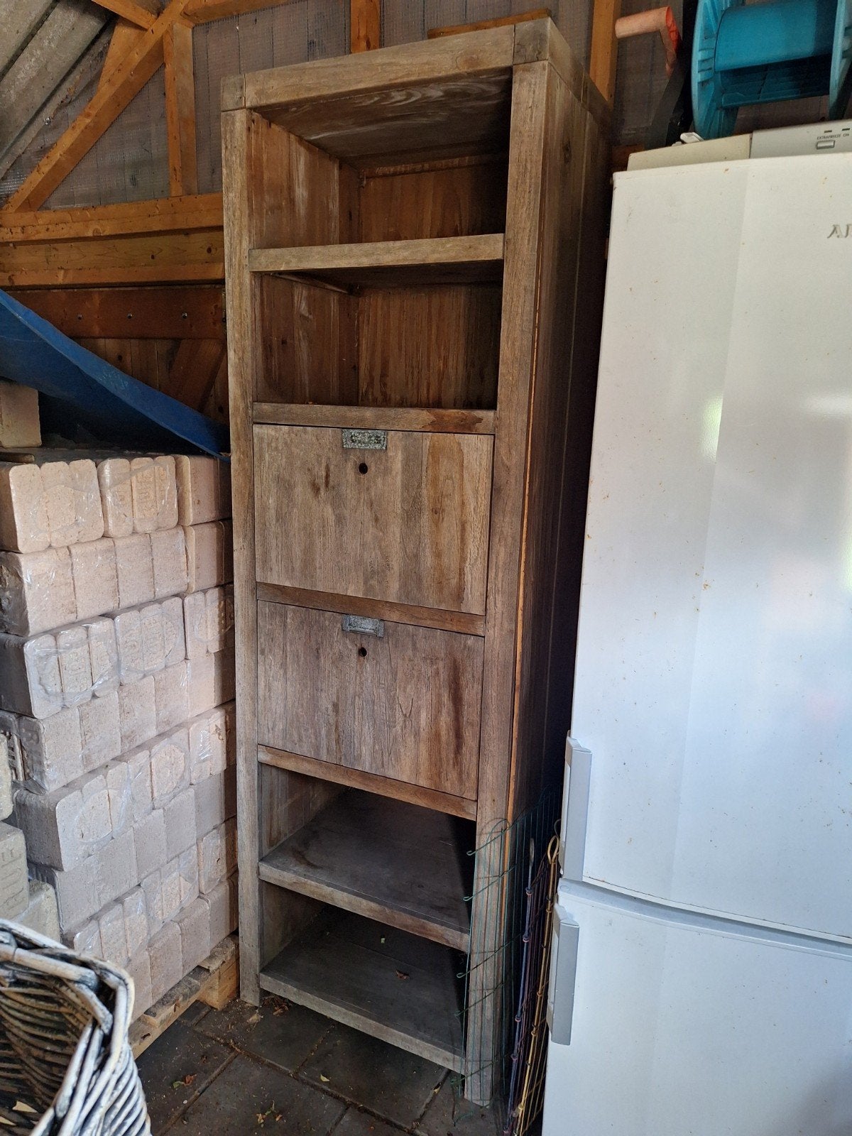 kast, Tuin en Terras, Ophalen, Gebruikt, Hout, Overige typen