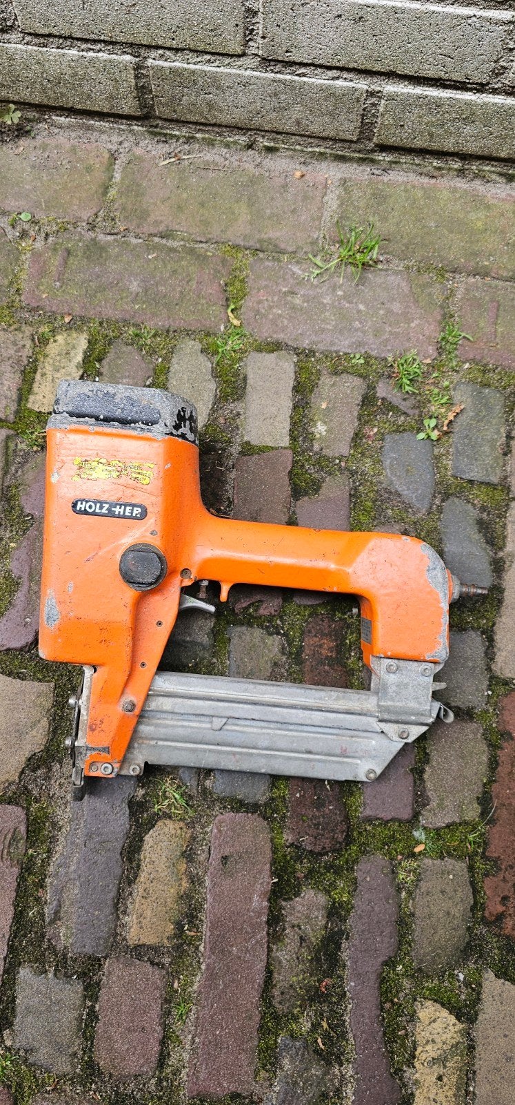 Pneumatische spijkerpistool Holzher, Ophalen of Verzenden