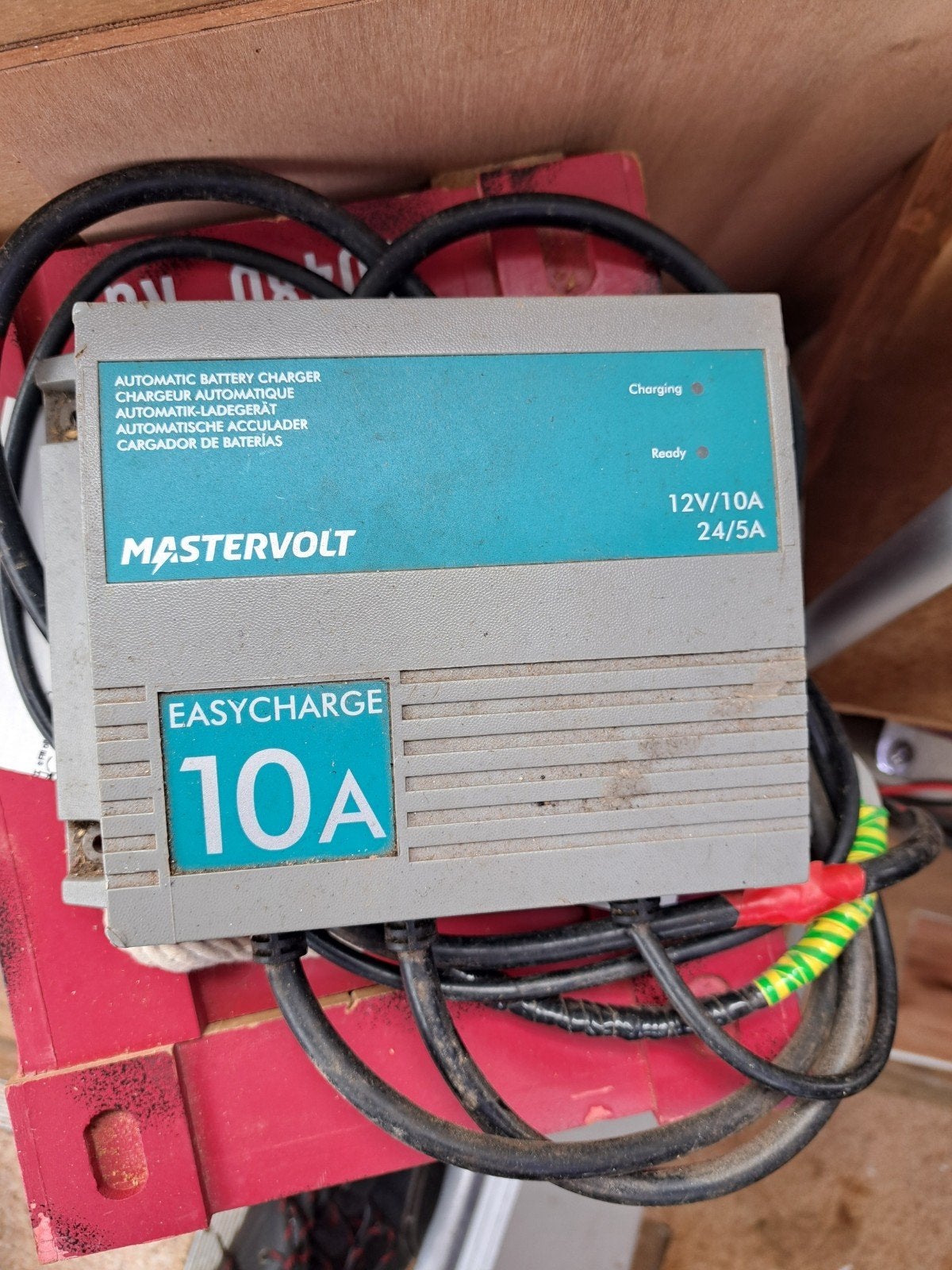Mastervolt EasyCharge 10A Automatische Acculader, Ophalen of Verzenden, Gebruikt