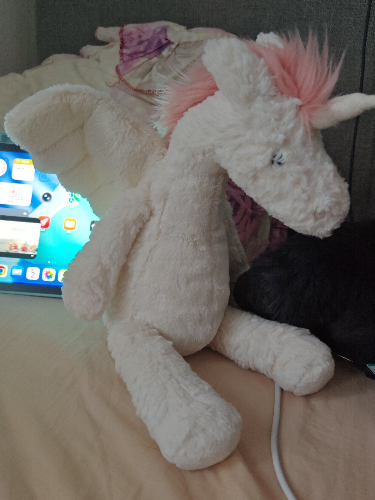 Jellycat Lallagie Unicorn (Retired), Jellycat, Overige typen, Nieuw, Met label
