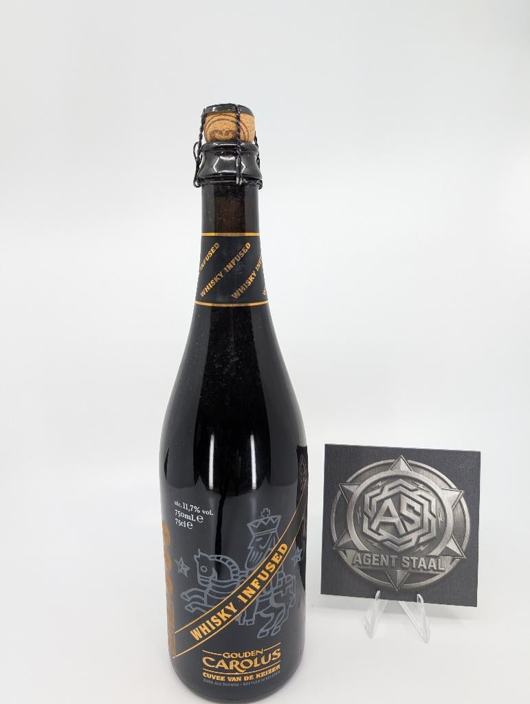 Keldergerijpt - Gouden Carolus Whisky Infused - 2021 #B06, Ophalen of Verzenden, Nieuw, Flesje(s), Overige merken