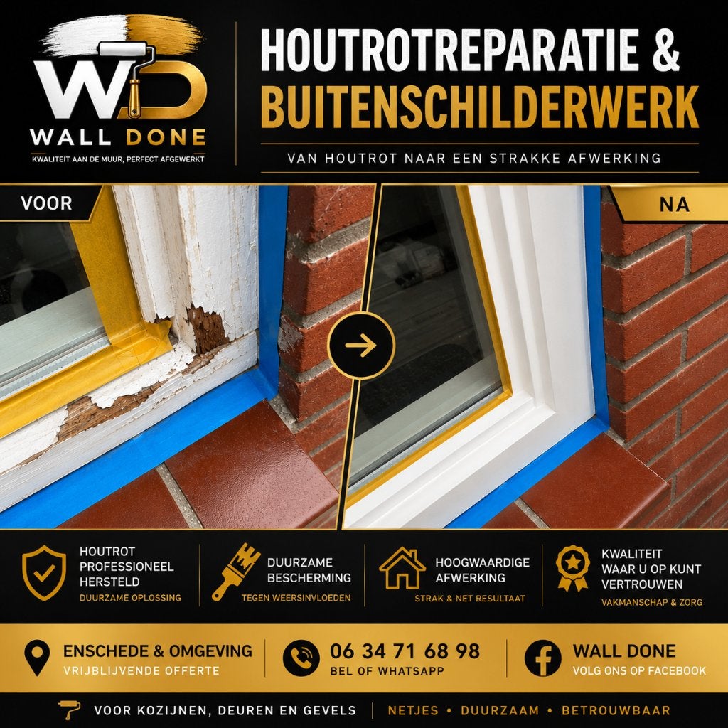 Schilder gezocht? Muren, plafonds, kozijnen & deuren, Kleuradvies, Binnenschilderwerk