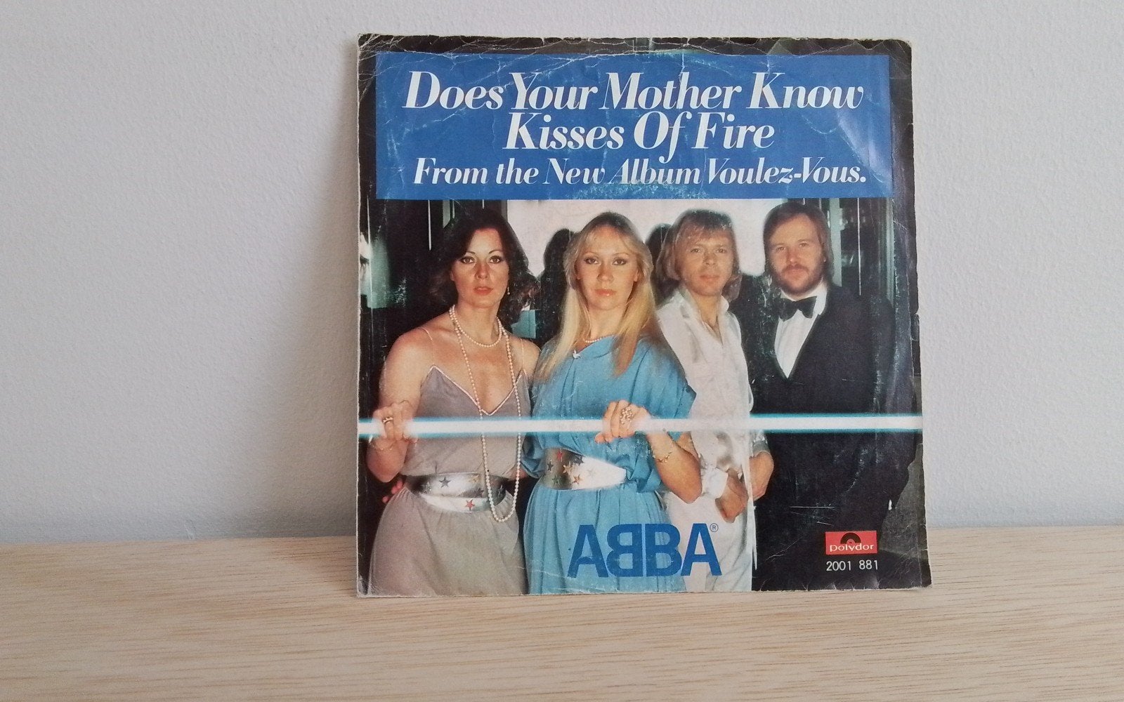 ABBA -does your mother know, Cd's en Dvd's, Vinyl Singles, Ophalen of Verzenden, Gebruikt, Pop