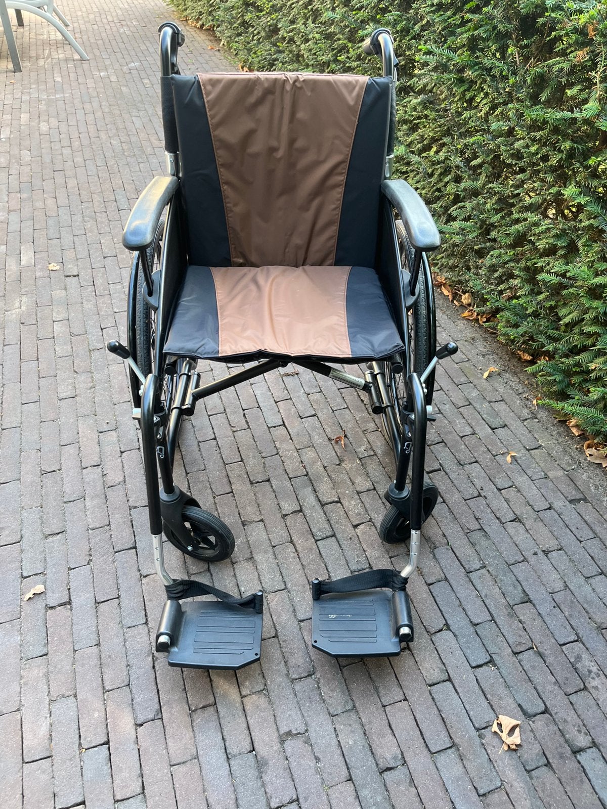 Opvouwbare rolstoel, Diversen, Rolstoelen, Ophalen, Zo goed als nieuw, Duwrolstoel