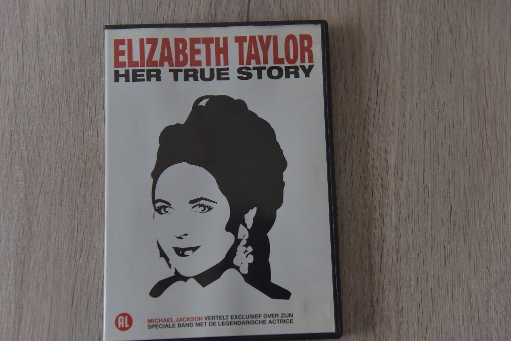 ELIZABETH TAYLOR HER TRUE STORY   MICHAEL JACKSON vertelt, Verzenden, Alle leeftijden, Boxset, Zo goed als nieuw