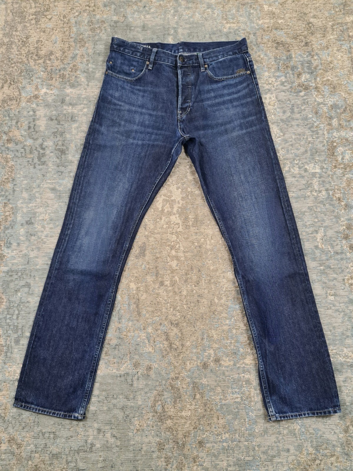 G-Star Tripple A Straight W32 L34 100% katoen Bronno3234, Kleding | Heren, Spijkerbroeken en Jeans, Zo goed als nieuw, W32 (confectie 46) of kleiner