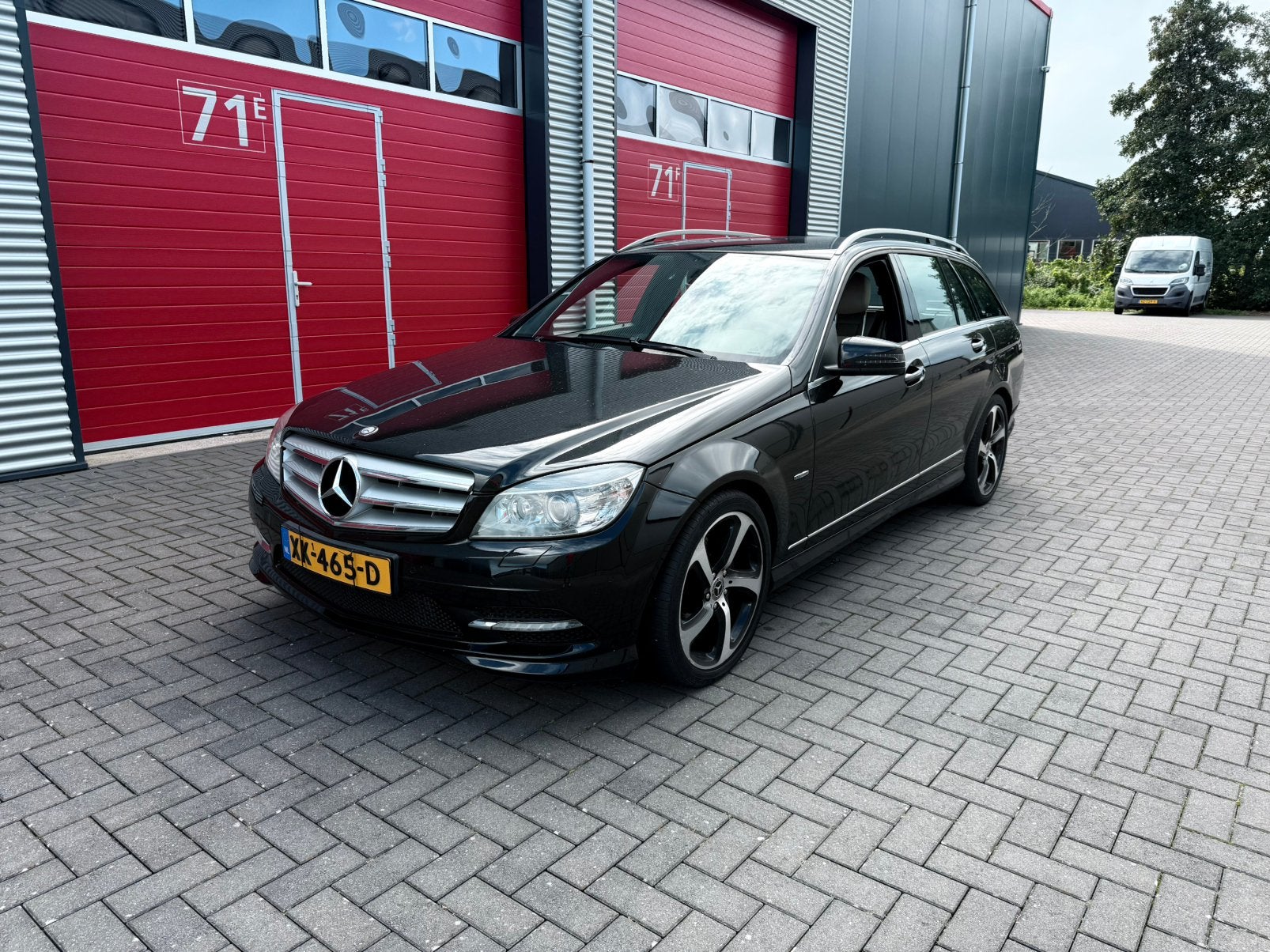 Mercedes-Benz C-Klasse 3.0 CDI C350 Estate AUT 2010 Zwart, Auto's, Automaat, Achterwielaandrijving, 1800 kg, 1650 kg