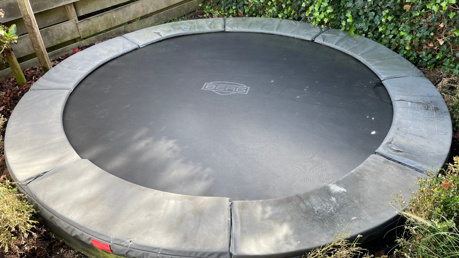 Ronde trampoline Berg Champion InGround 330, Ophalen, Gebruikt