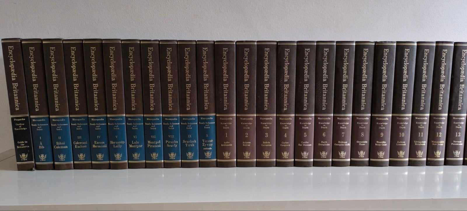 Complete set Encyclopaedia Britannica 1978 - 30 delen, Ophalen, Zo goed als nieuw, Algemeen, Complete serie