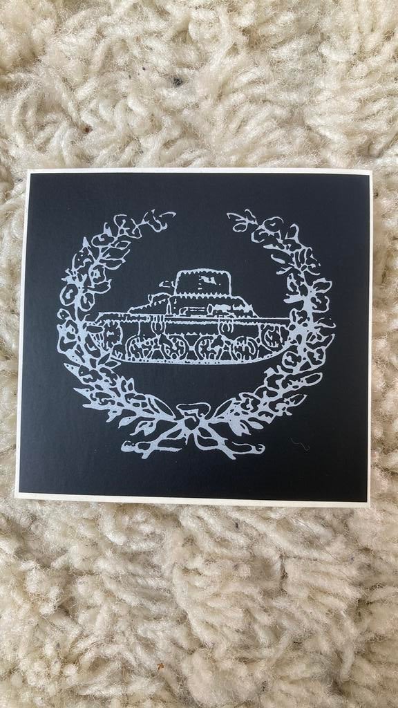 Vechtwagens KNIL sticker, Verzamelen, Ophalen of Verzenden, Zo goed als nieuw