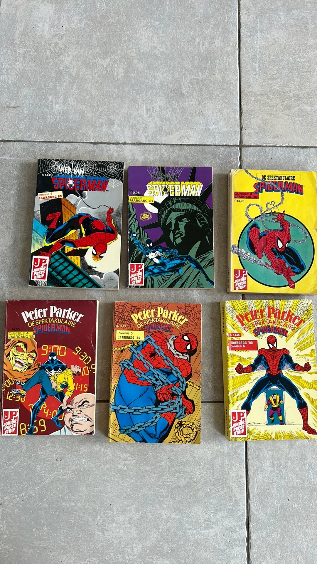 Spiderman Omnibussen 7 stuks ( 7e op laatste foto), Meerdere stripboeken, Ophalen of Verzenden, Gelezen