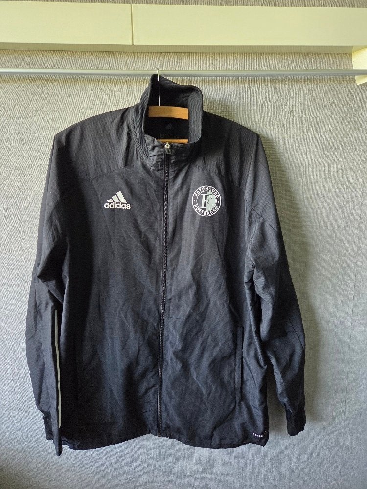 feyenoord Adidas Jas maat L, Ophalen of Verzenden, Zo goed als nieuw, Feyenoord, Overige typen