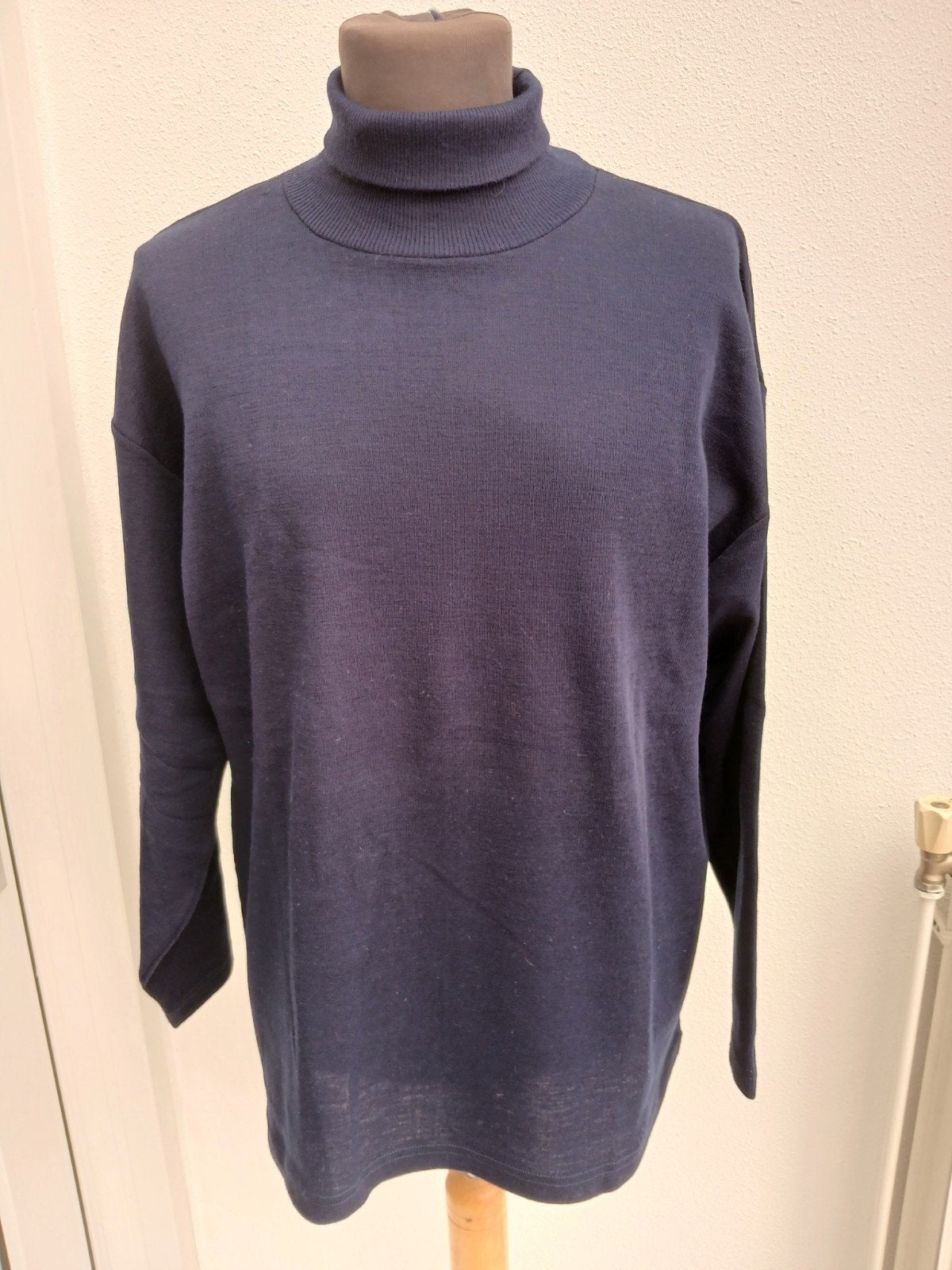 Setterlaine Nieuwe Marineblauwe Coltrui Maat M/L, Maat 38/40 (M), Blauw, Setterlaine, Nieuw