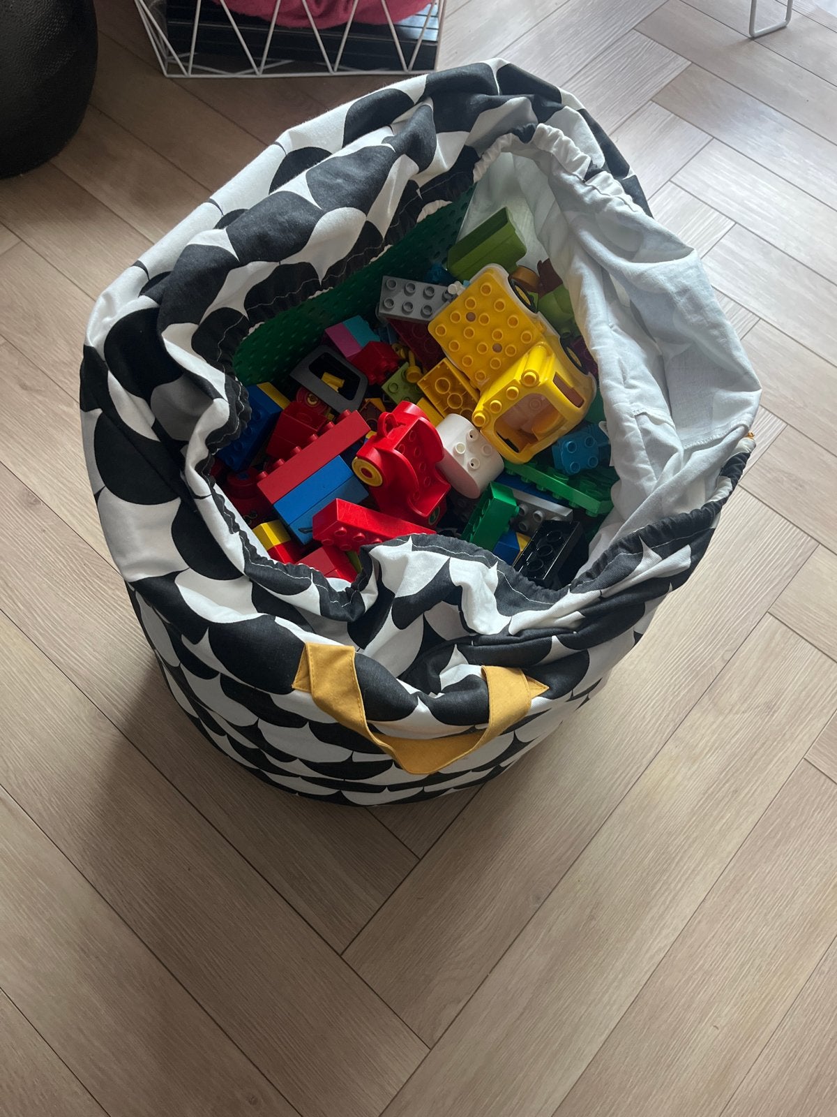 Grote zak met diverse LEGO Duplo blokken en grondplaat, Ophalen, Gebruikt, Overige merken