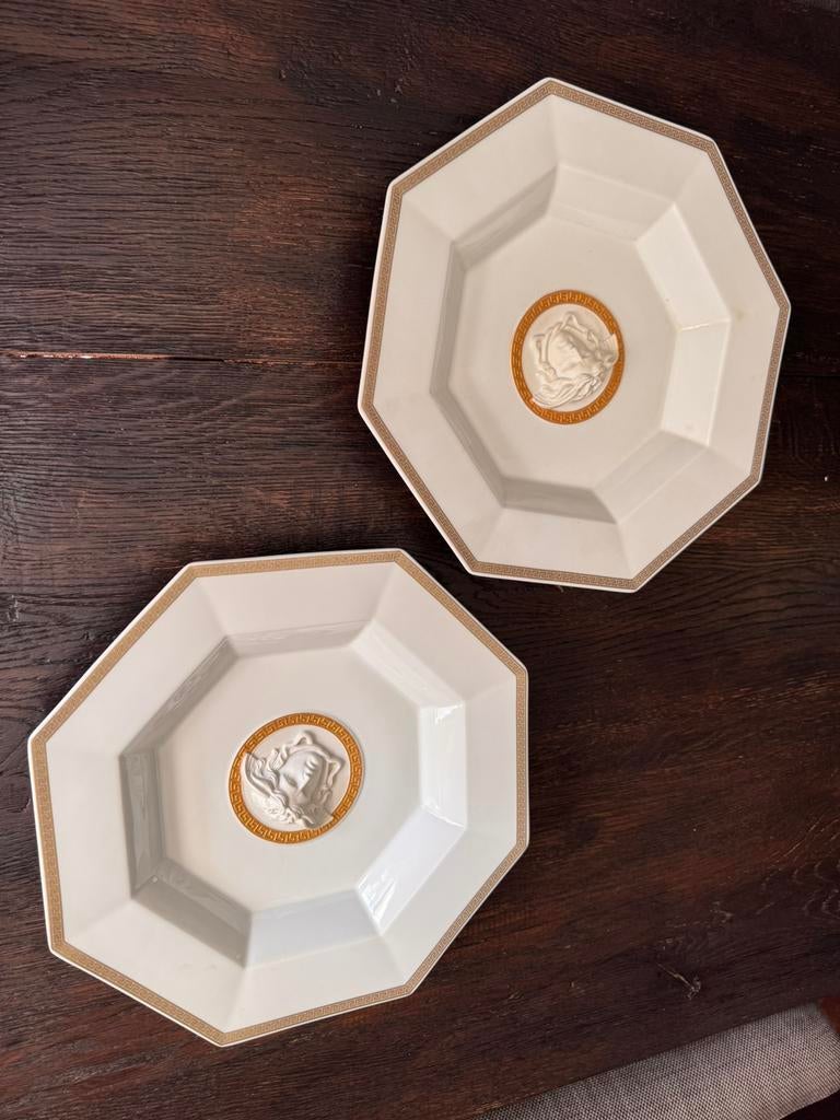 2 versace rosenthal schalen, Ophalen of Verzenden