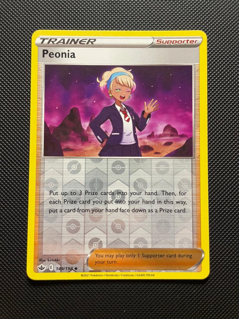 Peonia 149/198 Reverse Holo Chilling Reign Packfresh, Ophalen of Verzenden, Zo goed als nieuw
