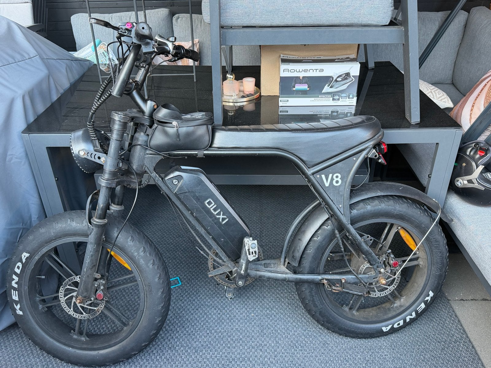Ouxi V8 E-bike - Ketting en remmen defect, wel te maken!, Ophalen, Gebruikt, Overige merken