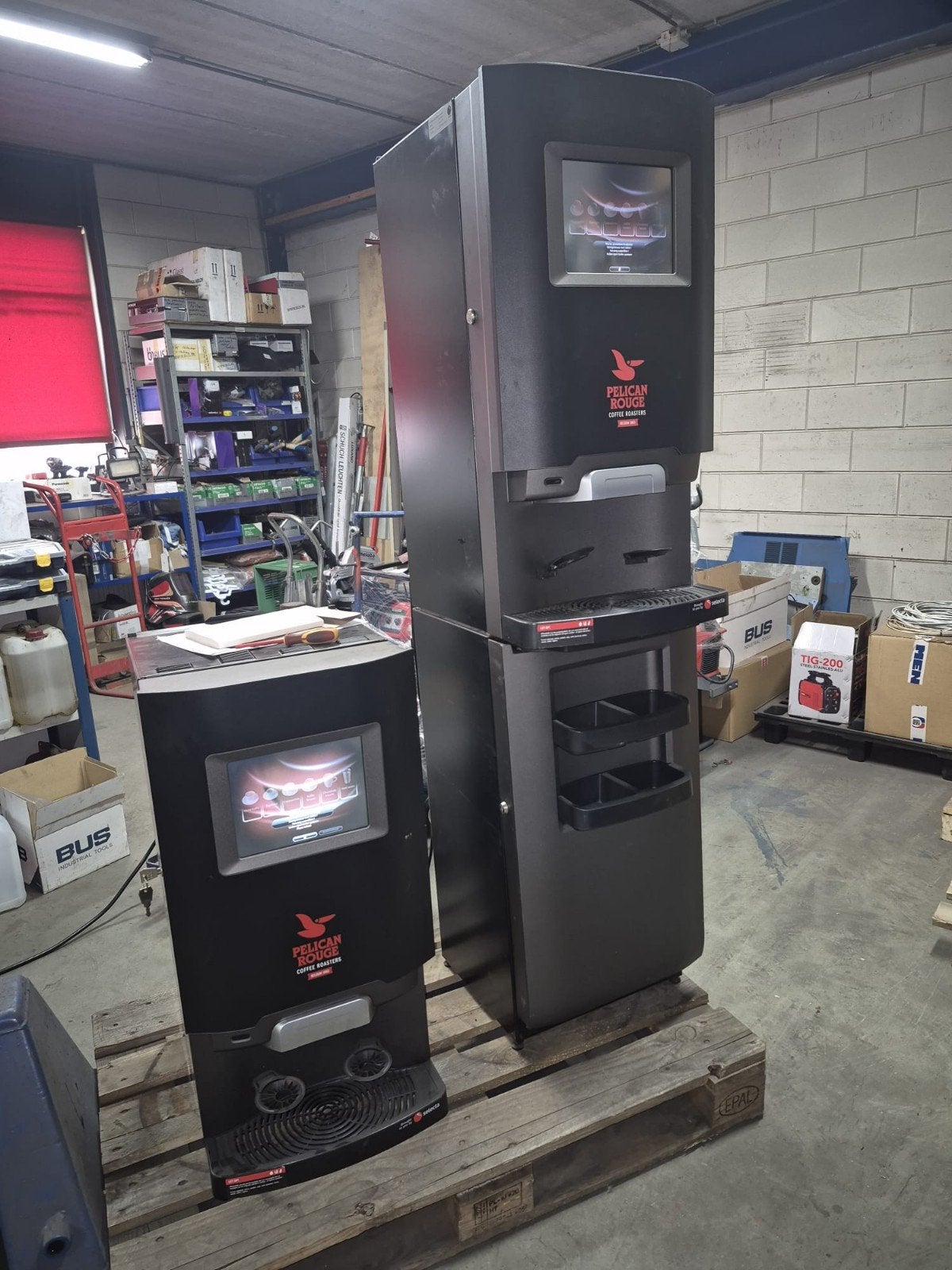 Selecta virtu 2 koffiemachine met defect 2x, Ophalen